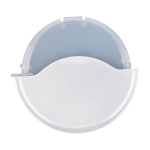 Coupe-pizza avec étui amovible et lame en acier inoxydable couleur blanc première vue