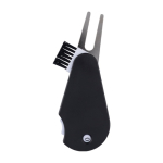 Outil de golf multifonction en plastique avec marqueur et compteur cinquième vue