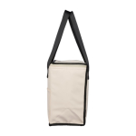 Sac isotherme en similicuir avec anses longues et poche avant 9 L troisième vue