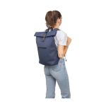 Sac à dos roll-top en cuir synthétique pour ordinateur portable 16'' dixième vue