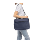 Sacoche pour ordinateur 15'' avec poche avant et bandoulière réglable