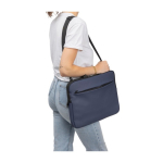 Sacoche pour ordinateur 15'' avec poche avant et bandoulière réglable