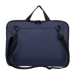 Sacoche pour ordinateur 15'' avec poche avant et bandoulière réglable quatrième vue