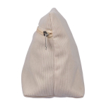 Trousse en velours côtelé à personnaliser, avec fermeture éclair troisième vue