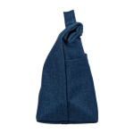 Sac isotherme enroulable en denim recyclé avec fermeture velcro cinquième vue