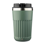 Mug à emporter en acier inoxydable recyclé, double paroi 400 ml troisième vue