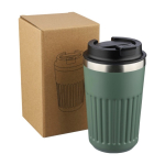 Mug à emporter en acier inoxydable recyclé, double paroi 400 ml cinquième vue