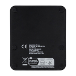 Station de charge 3 en 1 avec haut-parleur et support 1 200 mAh cinquième vue