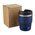 Mug de voyage compact pour le café avec double paroi isolante 175 ml neuvième vue