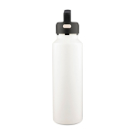 Gourde en inox à double paroi avec bouchon de transport 600 ml couleur blanc première vue