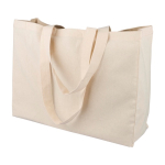 Sac en coton certifié OEKO-TEX avec anses longues 180 g/m² septième vue