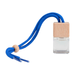 Désodorisant de voiture compact, parfum vanille 8 ml couleur bleu deuxième vue frontale