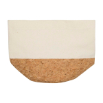 Corbeille à pain en coton, légère, multi-usages et facile à nettoyer couleur naturel troisième vue frontale