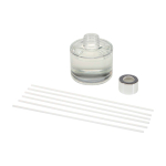 Diffuseur à bâtonnets parfumés, rafraîchissant et arômes doux 100 ml couleur blanc deuxième vue