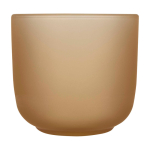 Plateau élégant en bois avec 2 verres, finition mate 200 ml couleur marron deuxième vue frontale