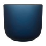 Plateau élégant en bois avec 2 verres, finition mate 200 ml couleur bleu bondi deuxième vue frontale