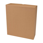 Gourde en acier inoxydable recyclé à double paroi, 3 pièces 650 ml couleur bleu marine deuxième vue avec boîte