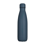 Gourde en acier inoxydable recyclé avec bouchon 750ml couleur bleu bondi deuxième vue frontale