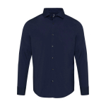 Chemise en popeline pour homme, coupe droite 133 g/m² Elevate couleur bleu marine deuxième vue frontale