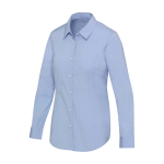 Chemise en popeline pour femme, coupe droite 133 g/m² Elevate couleur bleu ciel