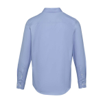 Chemise homme en sergé de coton à manches longues 185 g/m² Elevate couleur bleu ciel deuxième vue arrière