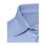 Chemise homme en sergé de coton à manches longues 185 g/m² Elevate couleur bleu ciel vue détail 1