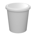 Gobelet réutilisable espresso avec couvercle Americano® Piccolo 100 ml couleur blanc