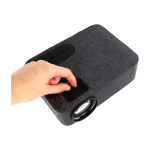 Projecteur portable avec HDMI et télécommande Prixton Lumière couleur noir troisième vue