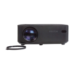 Projecteur portable avec HDMI et télécommande Prixton Lumière couleur noir quatrième vue