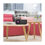 Projecteur portable avec HDMI et télécommande Prixton Lumière couleur noir image nature morte