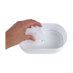 Humidificateur aromatique 4 en 1 avec enceinte 12 W Prixton Connected couleur blanc quatrième vue