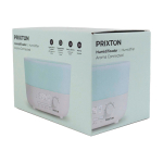 Humidificateur aromatique 4 en 1 avec enceinte 12 W Prixton Connected couleur blanc deuxième vue avec boîte