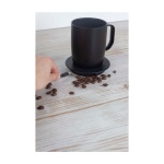 Tasse connectée en plastique contrôle température Prixton Tempo 300 ml couleur noir deuxième vue