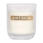 Set distributeur savon et bougie parfumée en verre WELLmark 250 ml couleur blanc deuxième vue