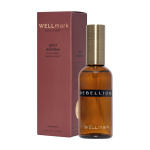 Spray d’ambiance en verre avec trois arômes uniques WELLmark 100ml couleur grenat deuxième vue frontale