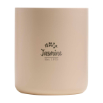 Bougie parfumée en cire de soja, 3 parfums différents, 210 g WELLmark couleur beige vue impression avec logo 2