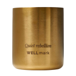 Bougie parfumée en cire de soja, 3 parfums différents, 210 g WELLmark couleur doré deuxième vue frontale