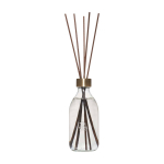 Flacon en verre Mikado fabriqué dans l'UE, plusieurs parfums, 200 ml couleur transparent vue impression avec logo 2