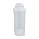 Gourde de sport en plastique avec bille mélangeuse, 700 ml couleur transparent deuxième vue frontale