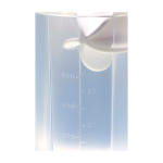 Gourde de sport en plastique avec bille mélangeuse, 700 ml couleur transparent vue détail 1