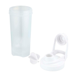 Gourde de sport en plastique avec bille mélangeuse, 700 ml couleur transparent deuxième vue