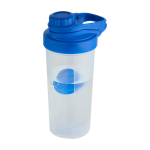 Gourde de sport en plastique avec bille mélangeuse, 700 ml couleur bleu roi
