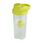 Gourde de sport en plastique avec bille mélangeuse, 700 ml couleur vert lime
