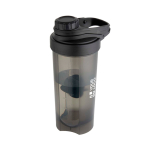 Gourde de sport en plastique avec bille mélangeuse, 700 ml avec zone d'impression