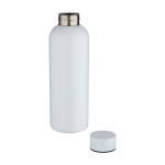 Bouteille en acier inoxydable recyclé pour la sublimation 750 ml couleur blanc deuxième vue