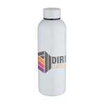 Bouteille en acier inoxydable recyclé pour la sublimation 750 ml couleur blanc