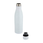 Gourde isotherme en acier inoxydable pour la sublimation 500 ml couleur blanc deuxième vue