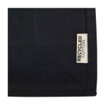 Sac de courses en coton recyclé 9 L 220 g/m² couleur noir vue détail 1