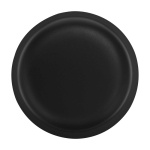 Lampe de table rechargeable avec trois modes de lumière 1 200 mAh couleur noir troisième vue frontale