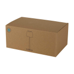 Lampe de table rechargeable avec trois modes de lumière 1 200 mAh couleur noir deuxième vue avec boîte